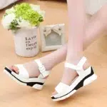 Sandales Blanches Confortables