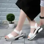 Sandales Blanches Confortables