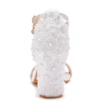 Sandale Dentelle Mariage