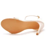 Sandale Talon Champagne