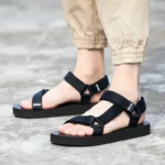 Sandale A Scratch Noir Homme