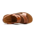 Sandale Plage Homme Cuir