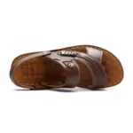 Sandale Plage Homme Cuir