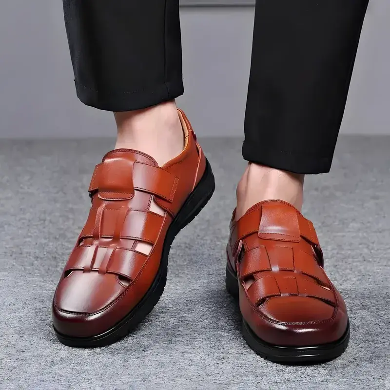 Sandale Homme Semelle Cuir Sandale Homme Semelle Cuir